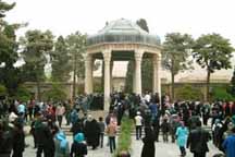 Iran, Shiraz, Hafez tomb